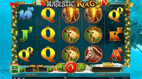 Игровой автомат Majestic King Christmas Edition  играть бесплатно